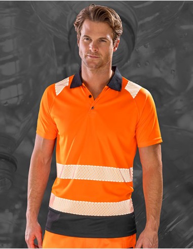 R-R501X-Recycled Safety Polo Shirt